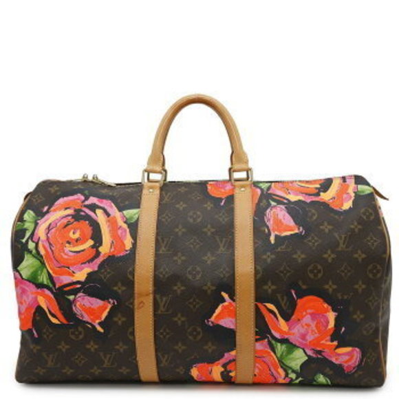 Louis Vuitton Boston Bag Monogram Rose Pink Keepall - Picture 1 of 8